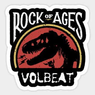 vol rock of ages Sticker